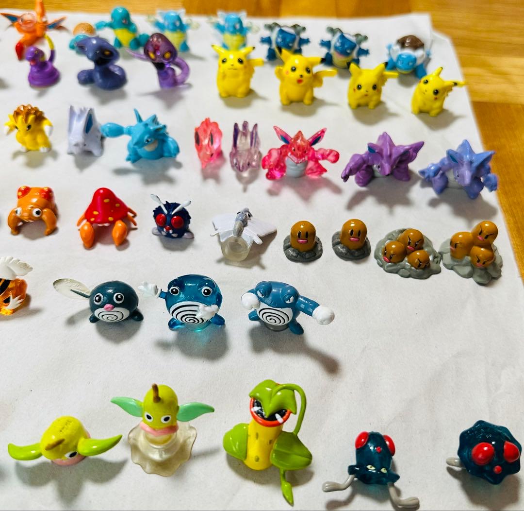 ポケモン モンコレ フィギュア 236体 セット売り クリア62体 当時物