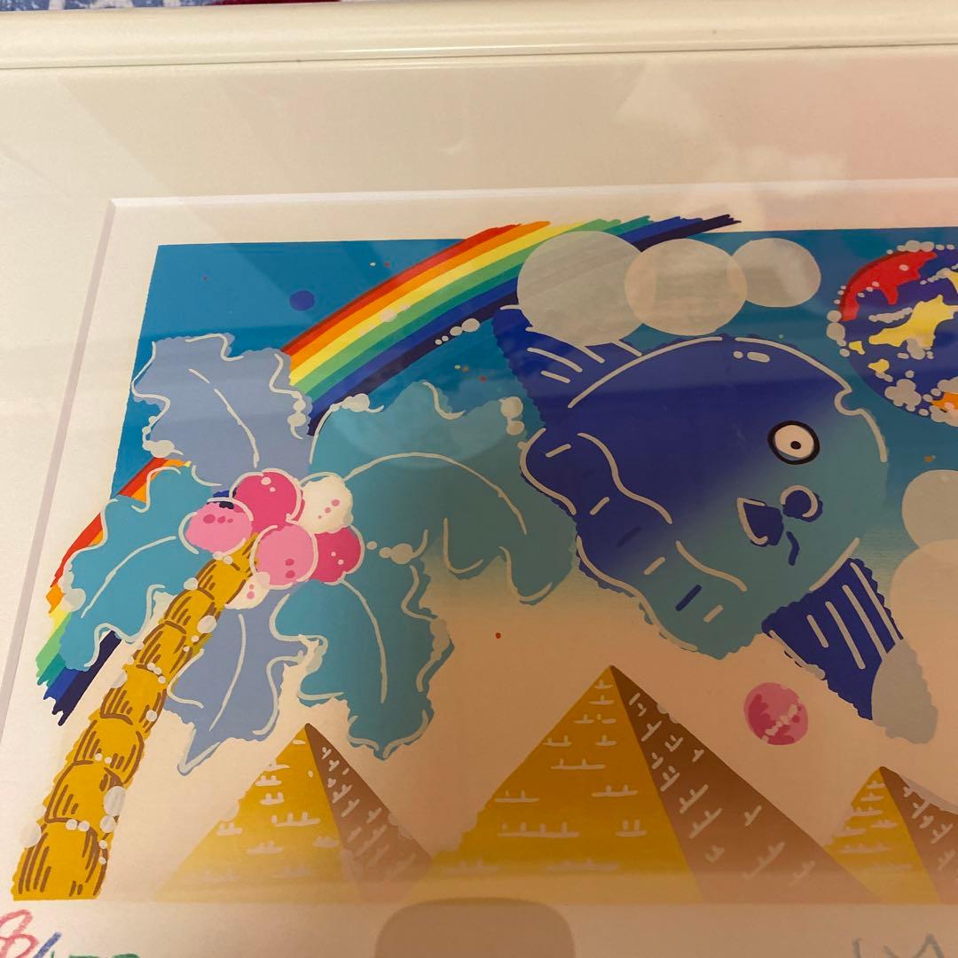 おかもとみわこ 「Mars HC」 シルクスクリーン直筆サイン