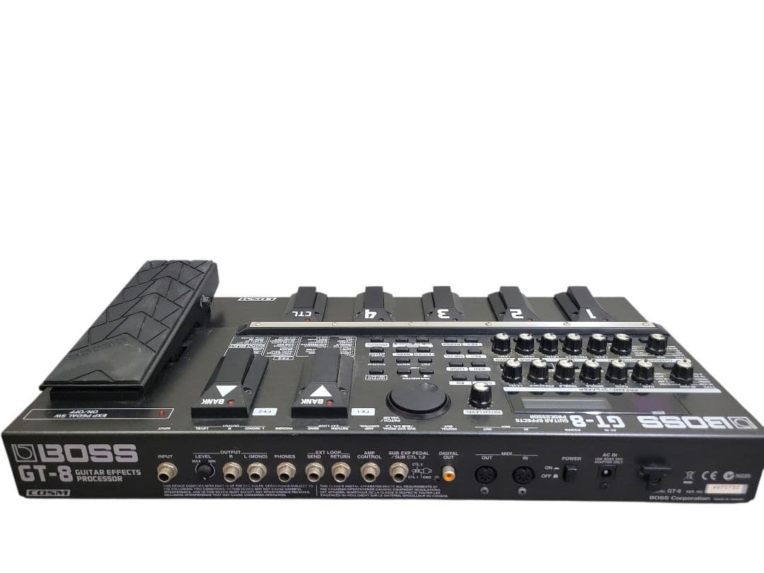 BOSS GT-8 GUITAR EFFECTS PROCESSOR - メルカリ