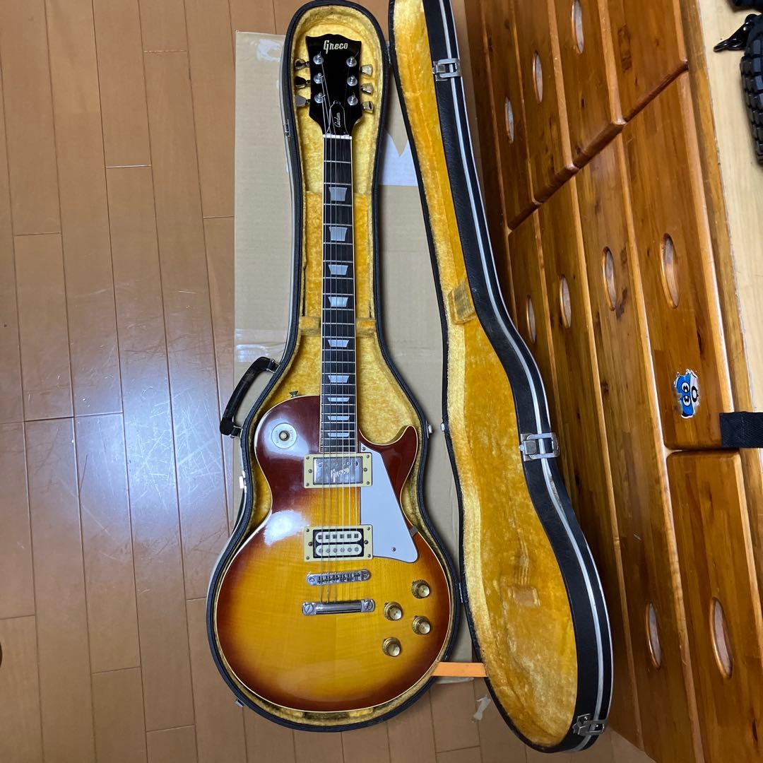 ジャパンビンテージ グレコ グネコ レスポール カスタム 音出OK 劇鳴