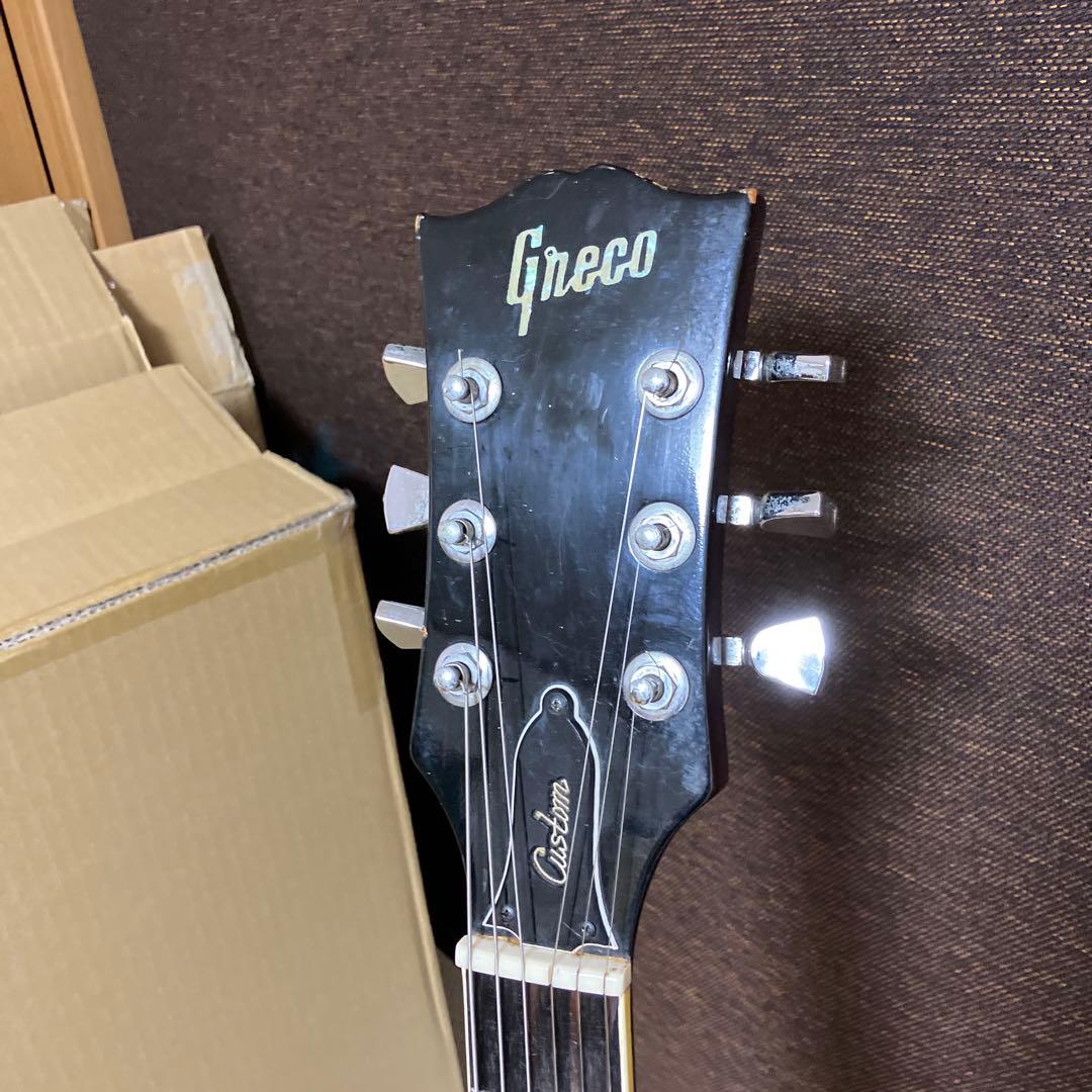 ジャパンビンテージ グレコ グネコ レスポール カスタム 音出OK 劇鳴