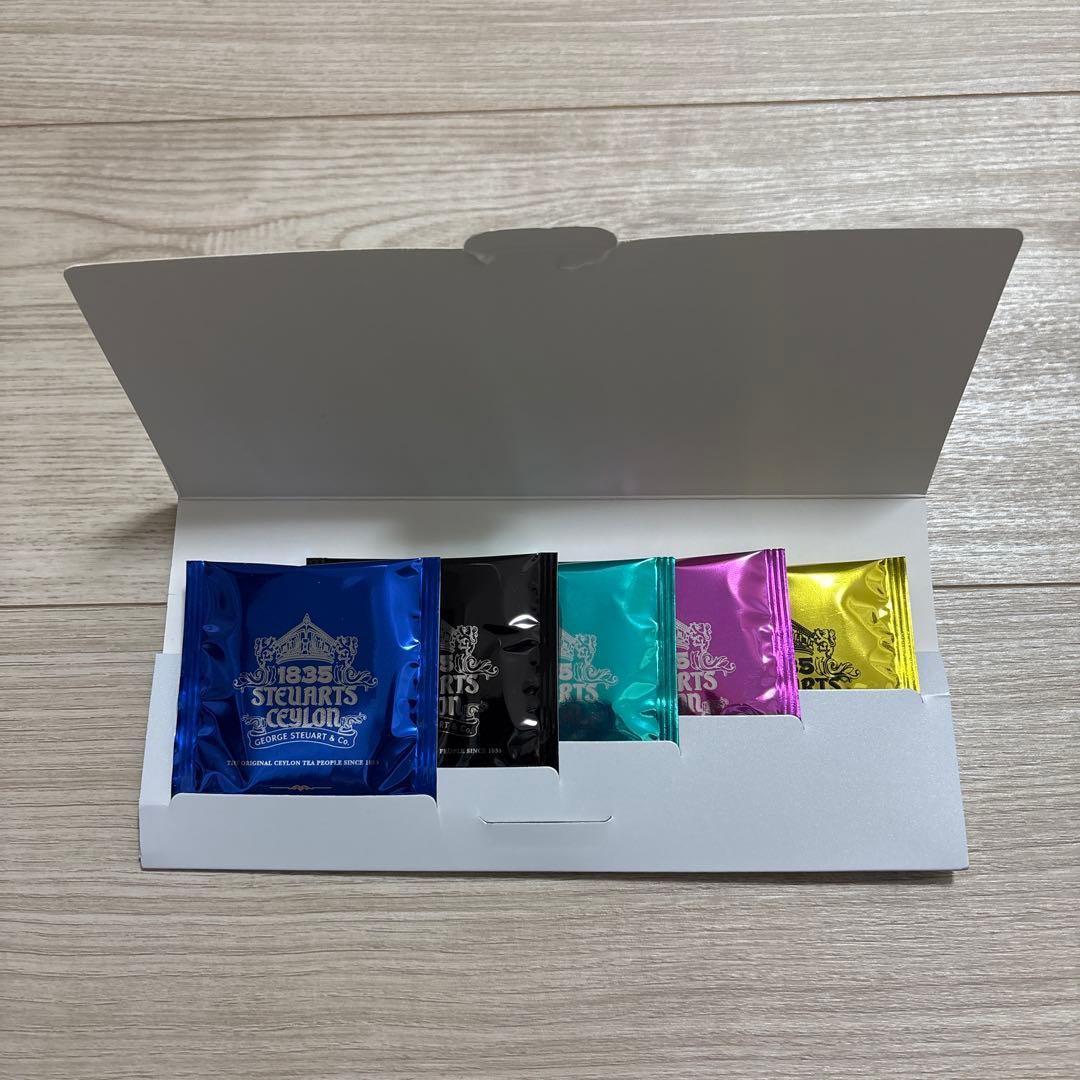 ジョージスチュアートティー 5フレーバー入り ティーバッグE - メルカリ