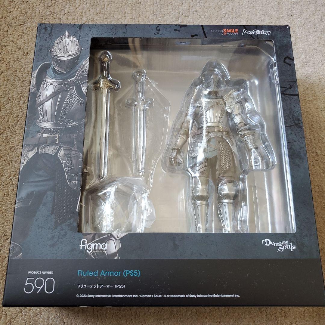 Figma デモンズソウル フリューテッドアーマー フィギュア