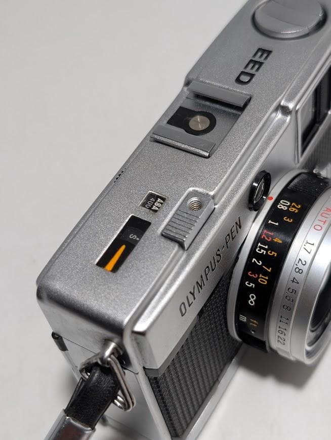 赤ベロOK】OLYMPUS PEN EED フィルムハーフサイズカメラ