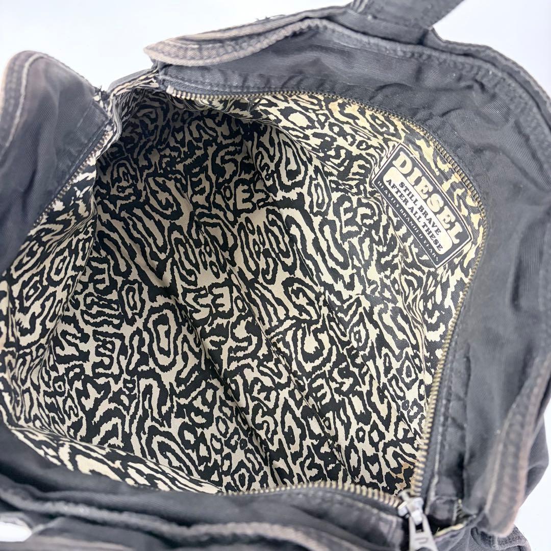 ニコ♡ DIESEL archive l logo handbag