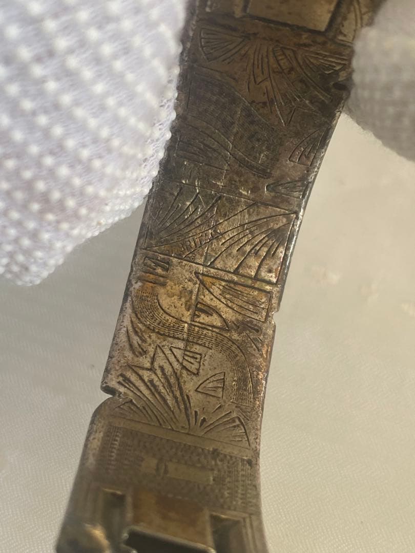 イギリス ヴィンテージ MIRACLE社 琥珀のブレスレット イギリス