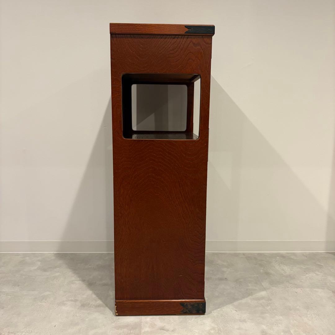 福島民芸 民芸家具 電話台 6段チェスト