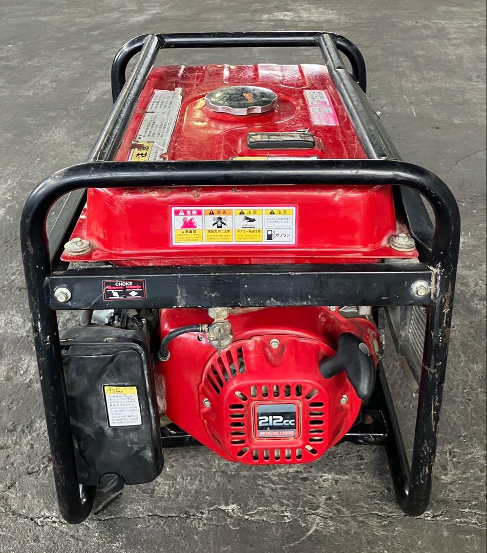 ワキタ 中古エンジン発電機 HPG2500-6