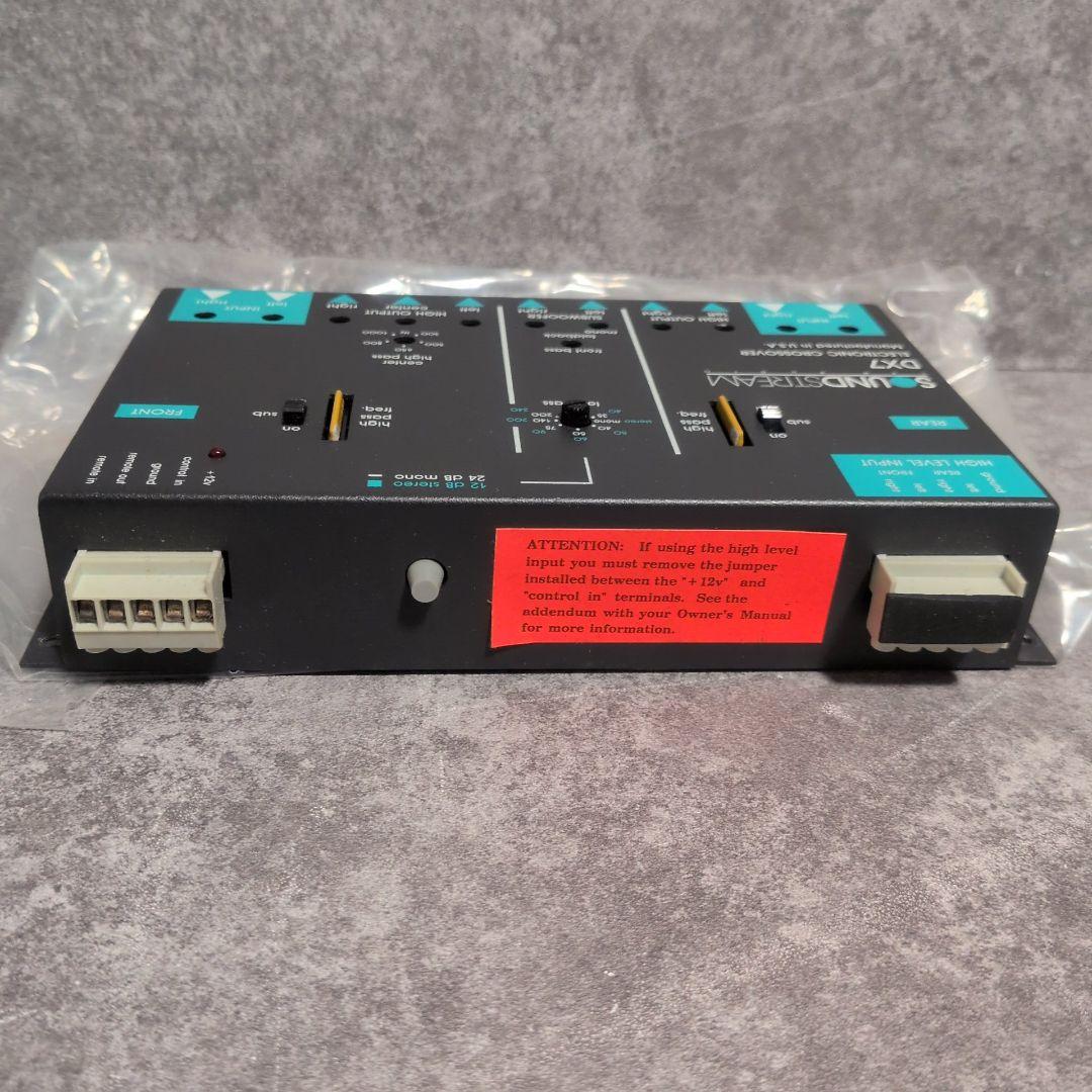 SOUND STREAM DX7 エレクトロニック クロスオーバー