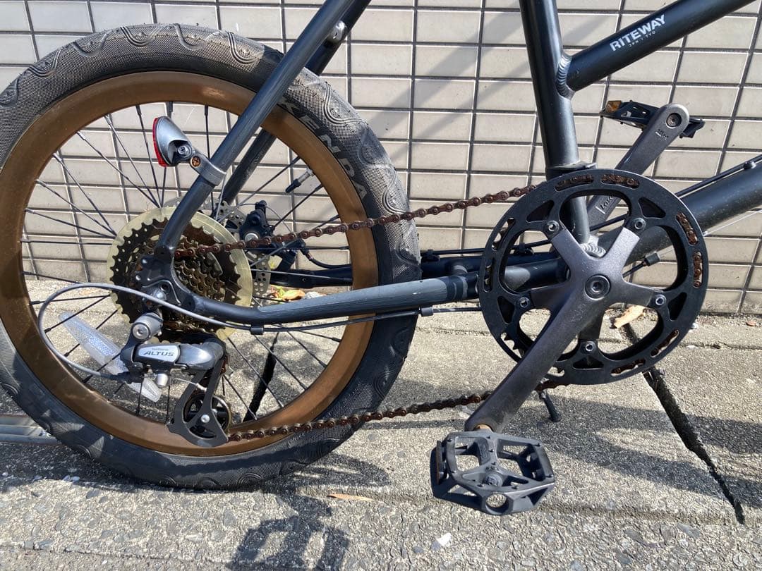 美品 ライトウェイ グレイシア RITEWAY GLACIER ディスクブレーキ