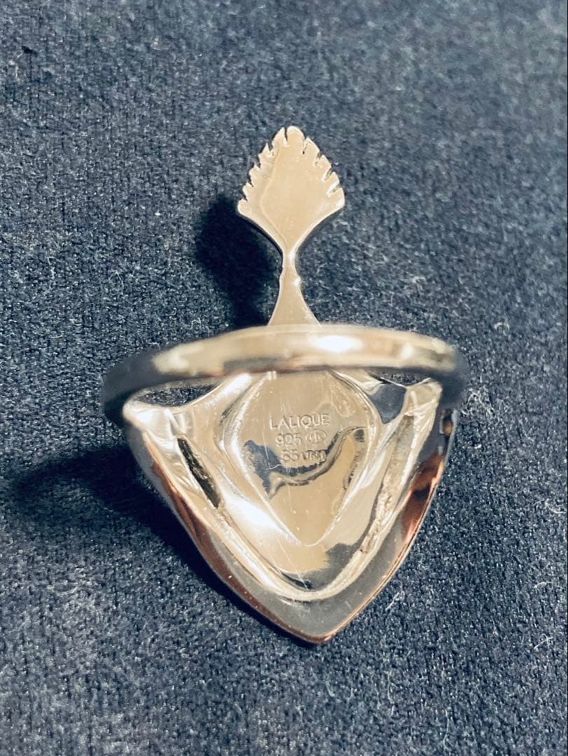 週末価格 ラリック　Lalique  パオン　リング