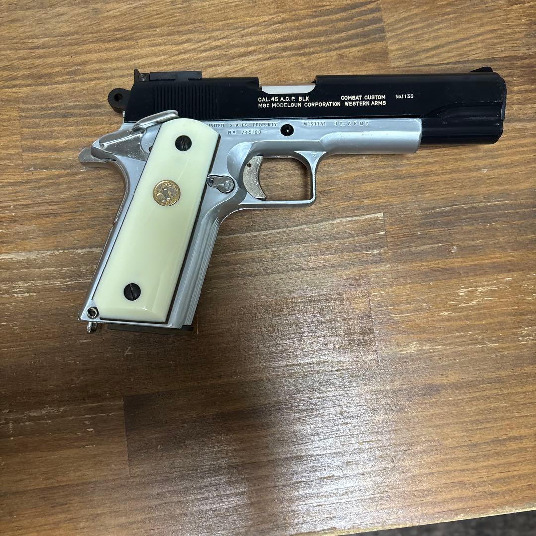 ジャンク　MGC製 WA COMBAT CUSTOM ABS樹脂製合法品