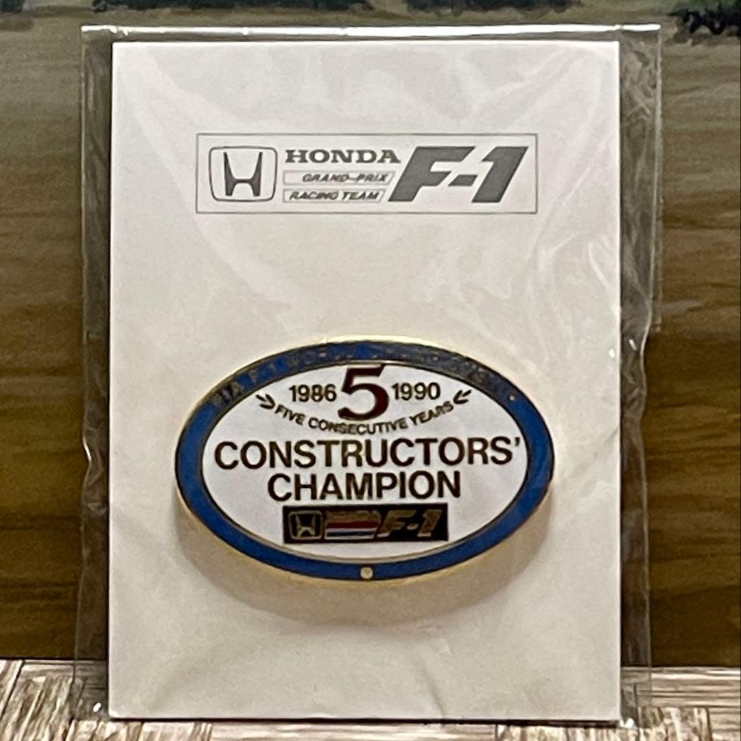 非売品 5年連続 HONDA F1 コンストラクターズチャンピオン ピンズ