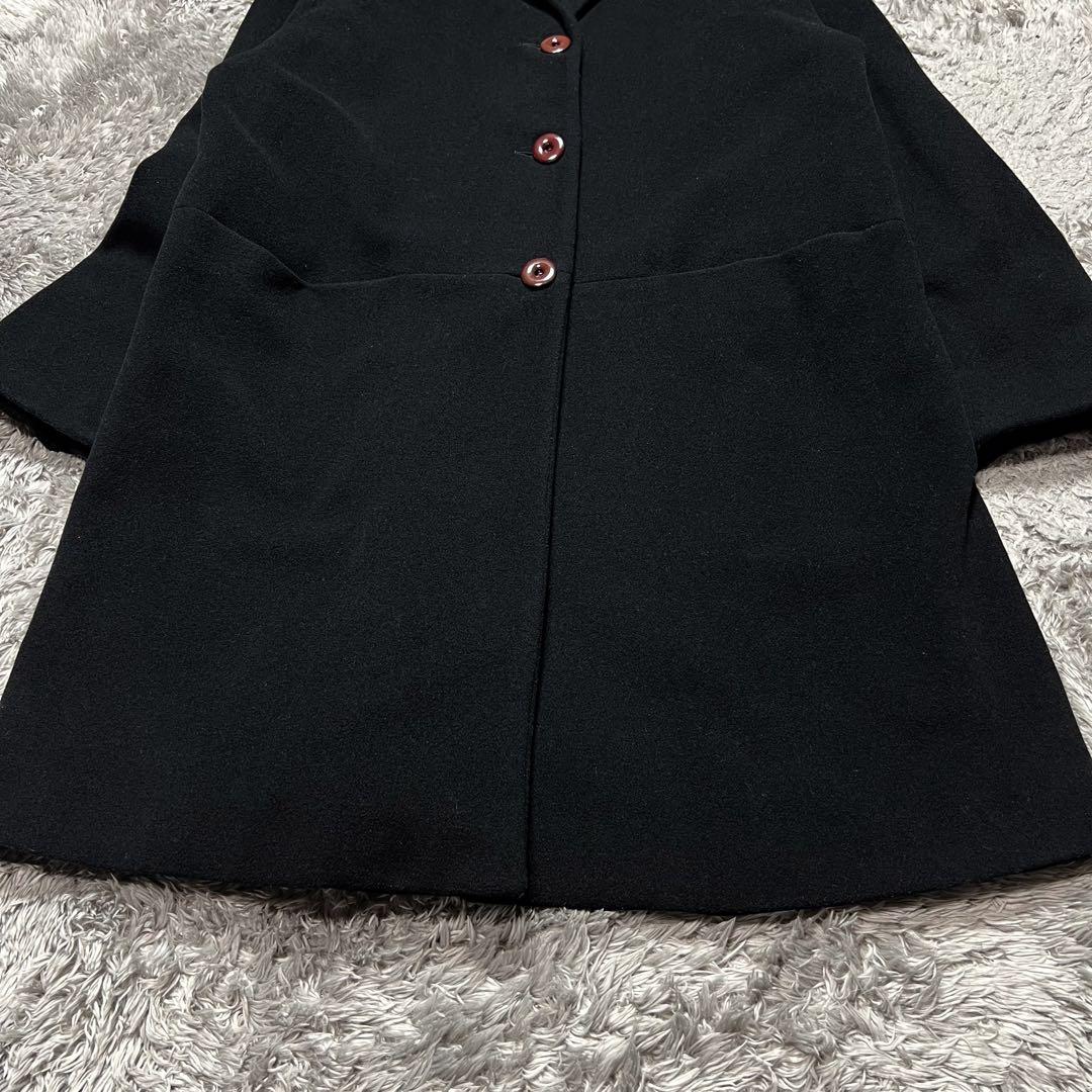 MaxMara MARELLA ウール チェスターコート XL相当 イタリア製