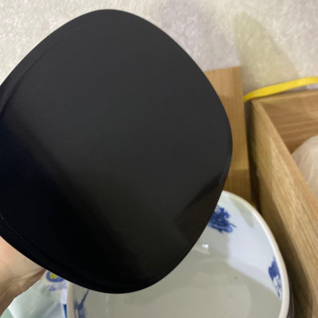 加藤利昇 染付 俵水指 茶道具 - メルカリ