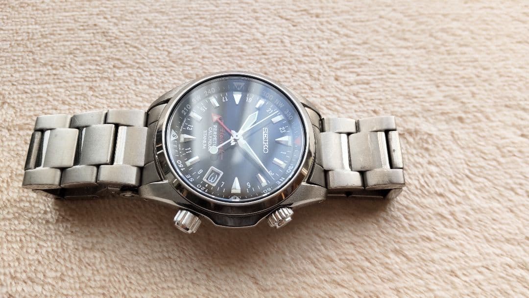 【不動品】SEIKO Alpinist　8F56-00D0
