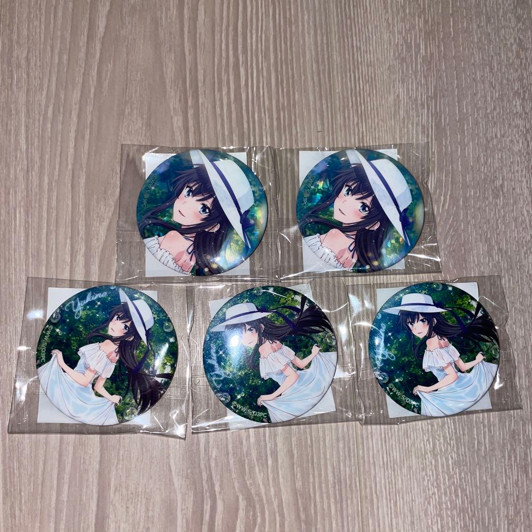 きゃらっとくじ 俺ガイル 缶バッジ 雪ノ下雪乃 5個 - メルカリ