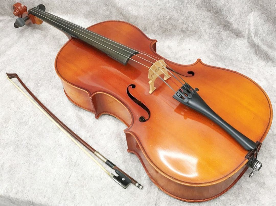 Y6489 SUZUKI No.72 1/2 チェロ スズキ 【ケース付き】