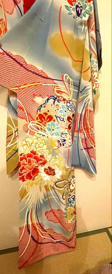 即購入OK！美品！豪華アンティーク振袖 刺繍が美しい