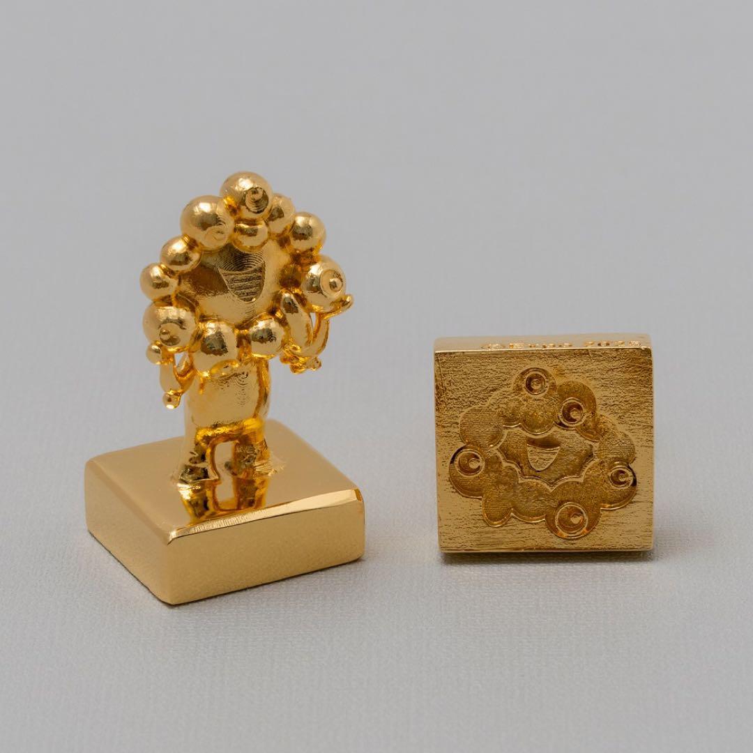 ミャクミャク ゴールデンスタンプ 万博 金印 - メルカリ