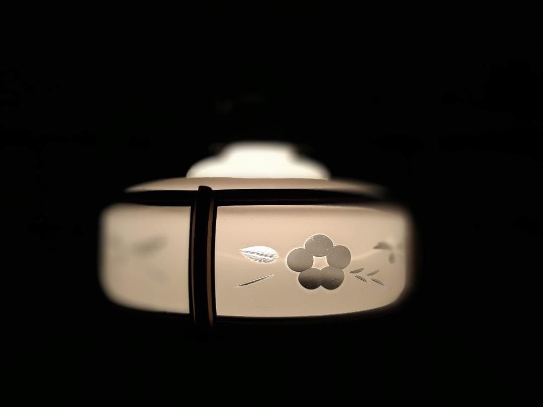 茶道具 中出松峰 欅拭漆 蔦蒔絵 ショップ 中棗 共箱 木製 漆芸 螺鈿