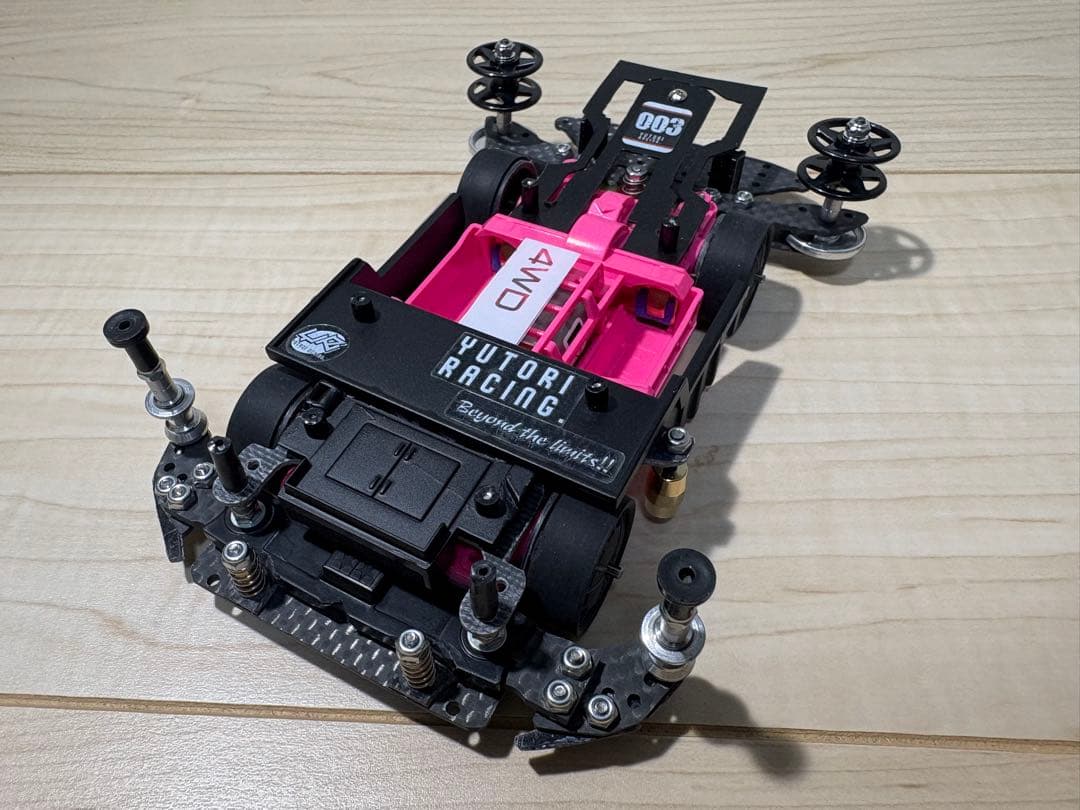 msフレキ マンモスダンプ ミニ四駆 完成品 タミヤ ダンプ MS