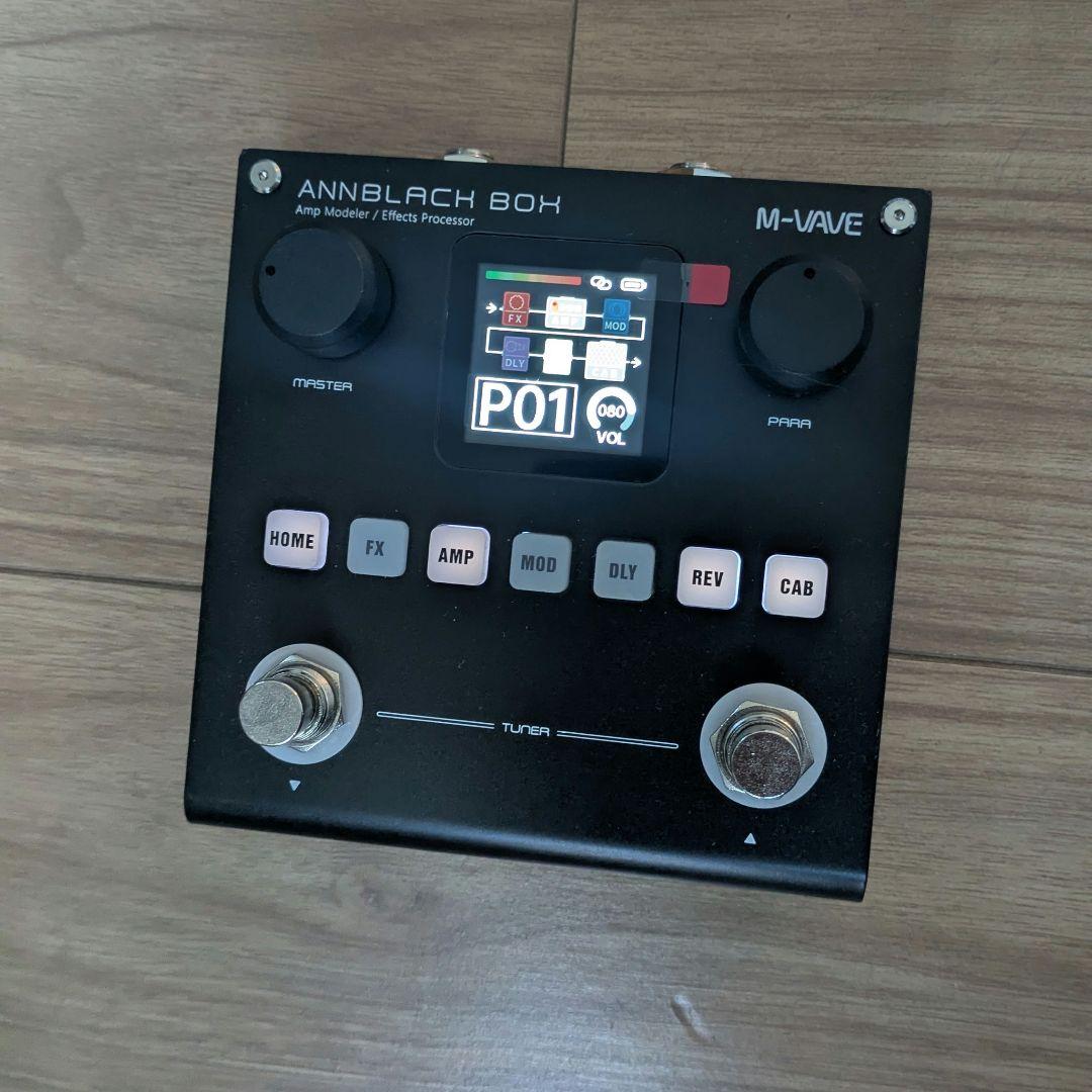 新品 M-WAVE ANNBLACKBOX マルチエフェクター ブラック