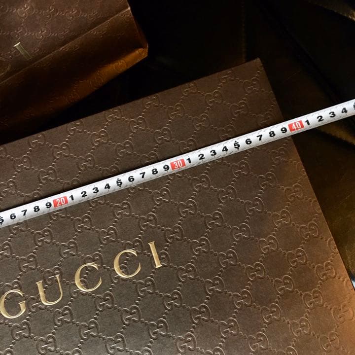 GUCCI ショッパー 化粧箱 化粧袋 帯