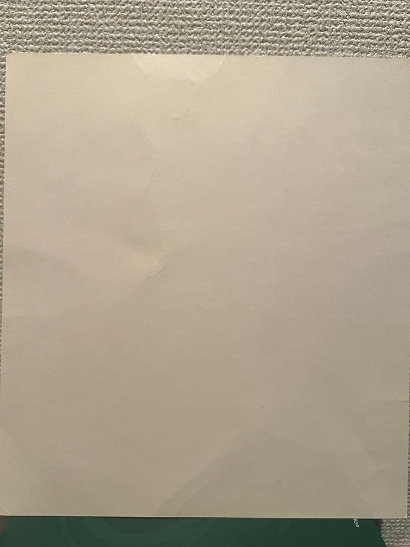 ヒトリエサイン入り色紙 wowaka 2016年