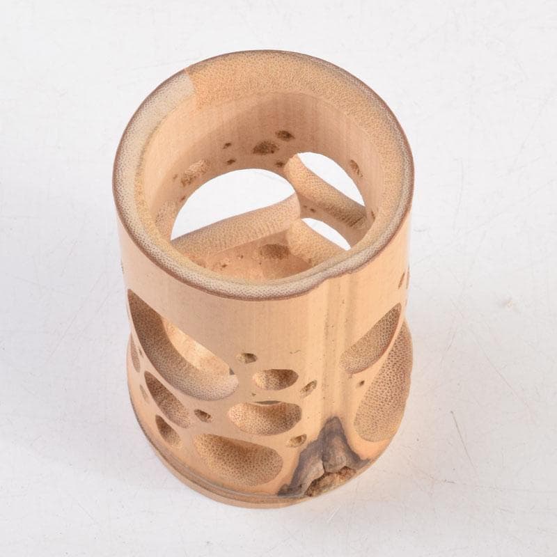 茶道具 雅楽造 水玉竹籠 巾筒 茶巾筒 共箱 V 9226