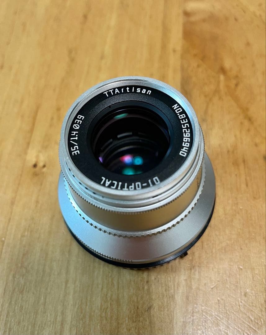 TTArtisan 35mm f/1.4 C シルバー [ニコンZ用]おまけ付