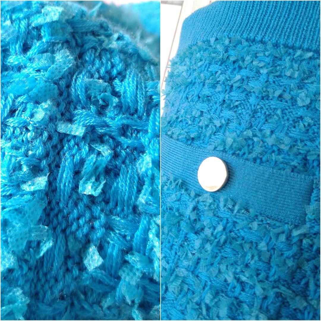 【未使用】Rie Miller＊リエミラー 24AW／ツイード風ニットスカート