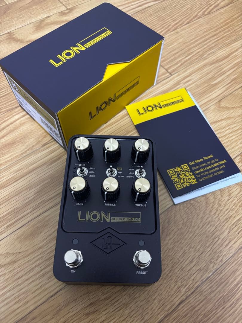 11月16日購入　UAFX LION Marshall