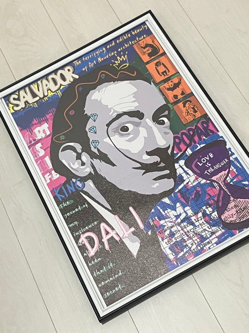 【額縁付き】 SALVADOR DALI ART 現代アート A2ポスター