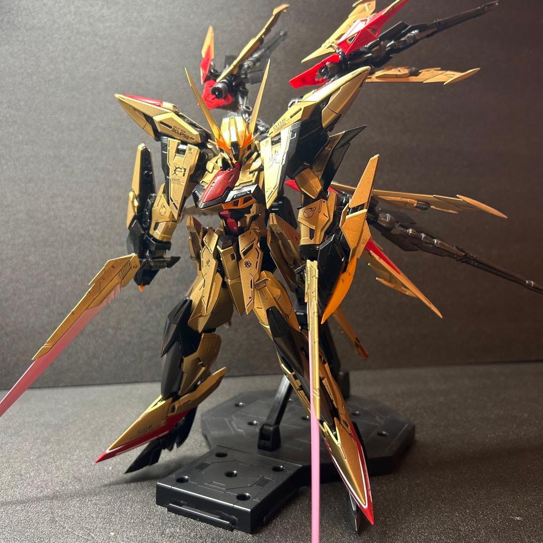 MG エクリプスガンダム&マニューバストライカー 全塗装 完成品 暁カラー