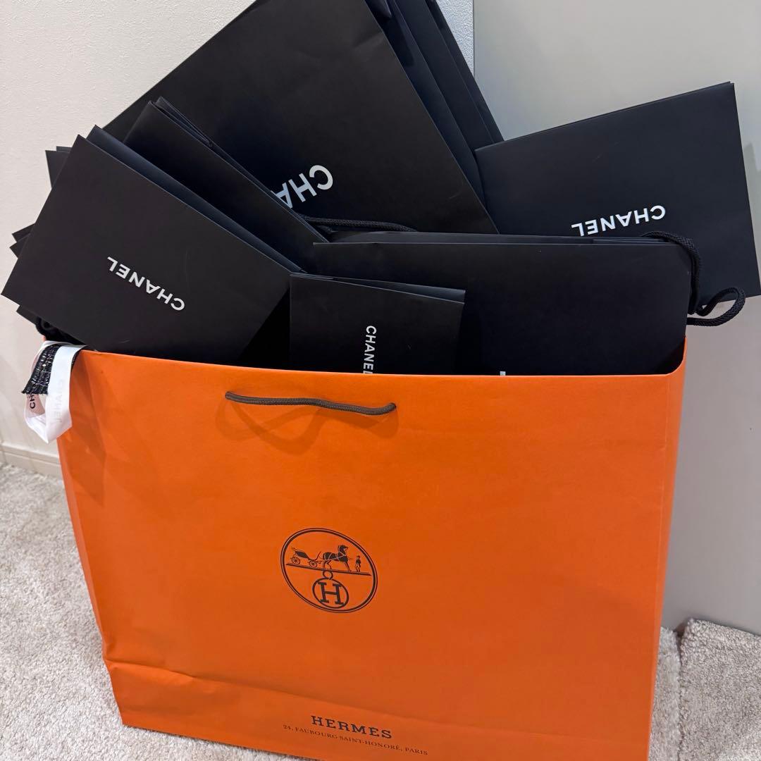 CHANEL ショップ袋 中型多数セット