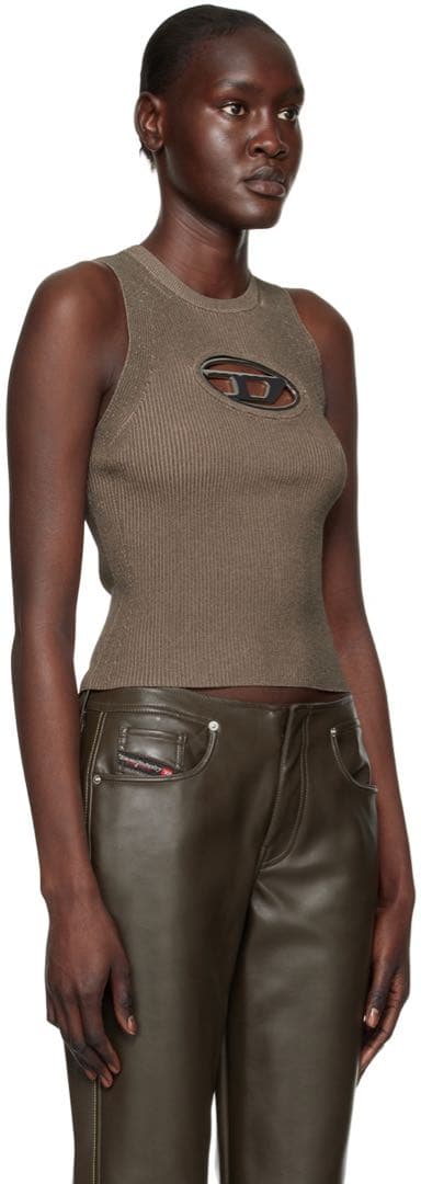 トップス Diesel Brown M-Onerva Tank Top