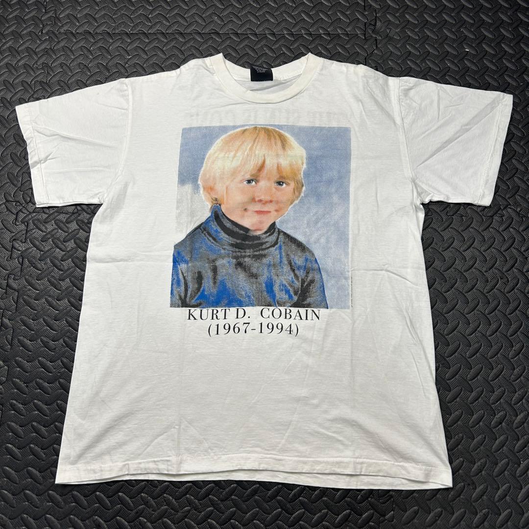90s NIRVANA Kurt Cobain カートコバーン 幼少期 Tシャツ - メルカリ