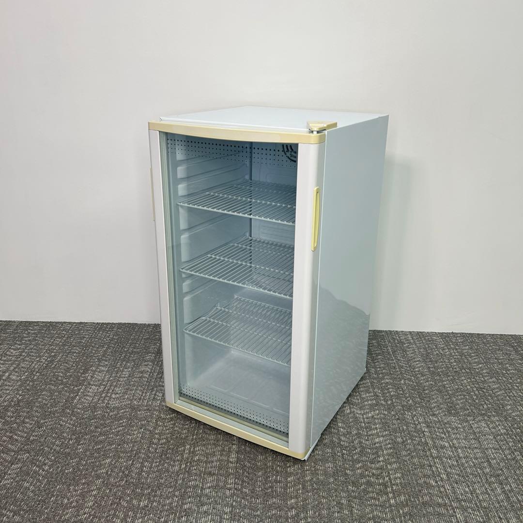 22 業務用 冷蔵ショーケース オフィスコンビニ XW-105 左右開き 小型