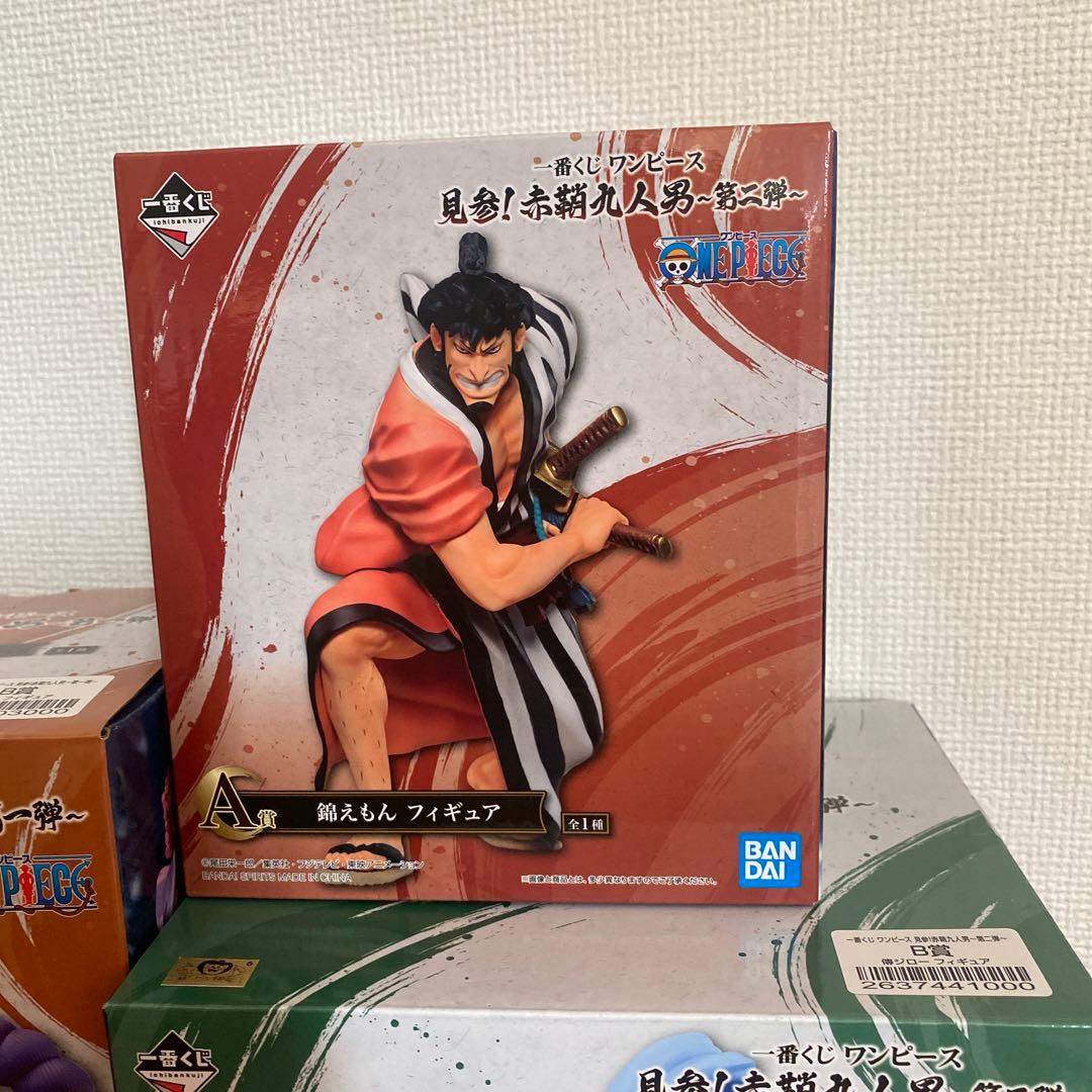 ワンピース 一番くじ　赤鞘九人男