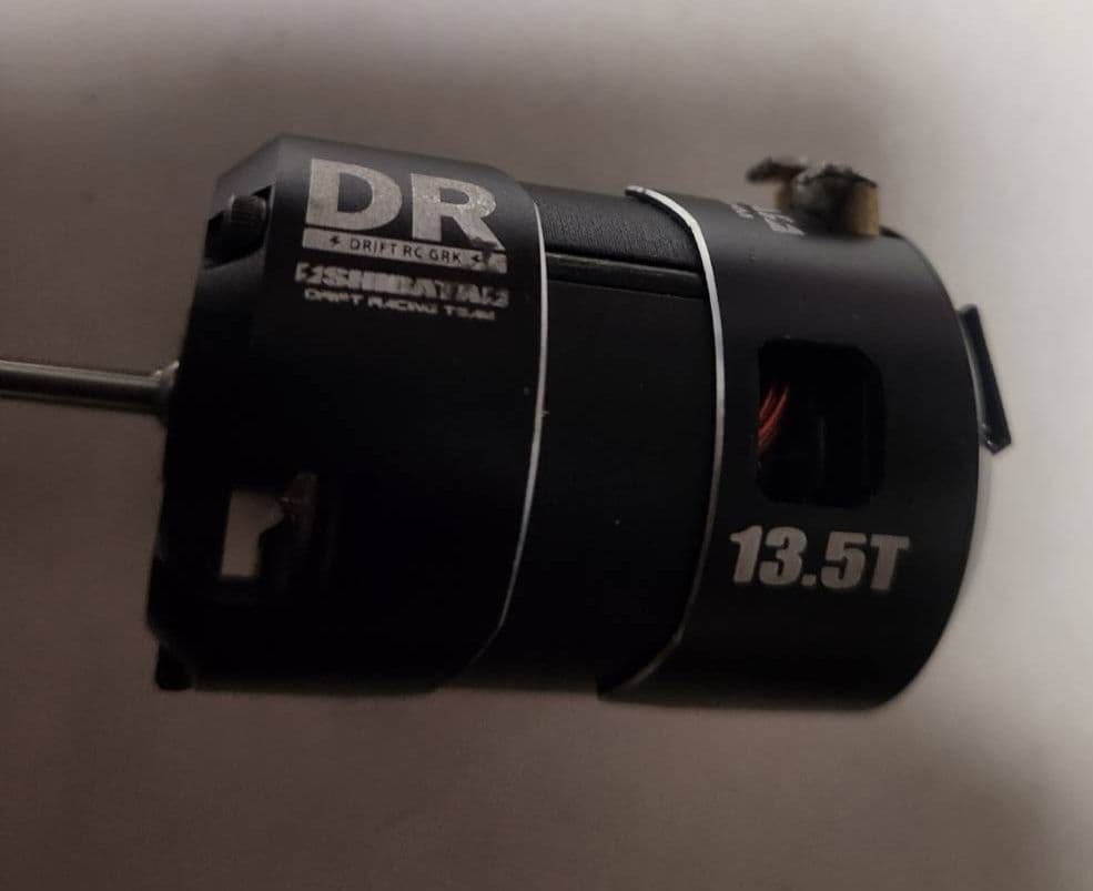 SHIBATA DRハイパフォーマンスモーター ブラックローター13.5T