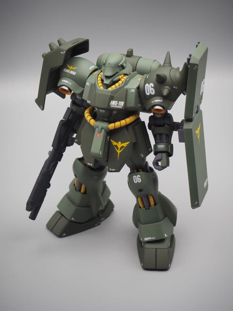 ガンプラ_HGUCギラドーガ_全塗装・完成品