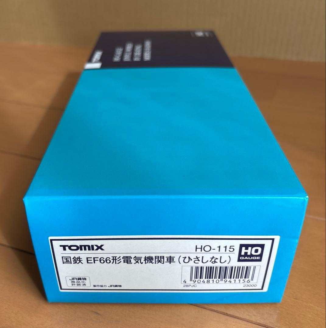 TOMIX 国鉄 EF66形電気機関車 ひさしなし HO 115