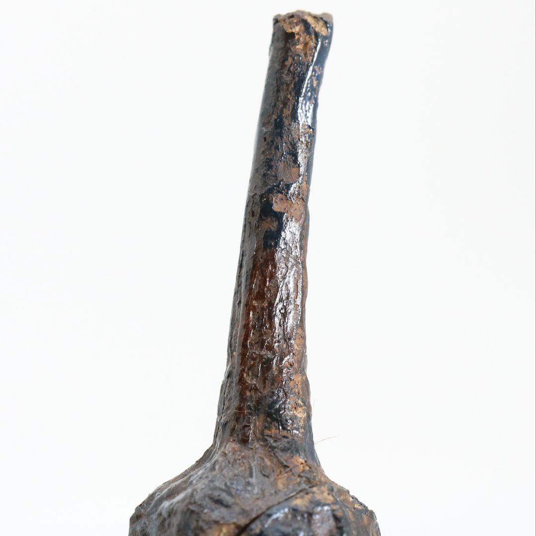 田中健智作 乾漆 茄子香合 茶道具 共箱　C898