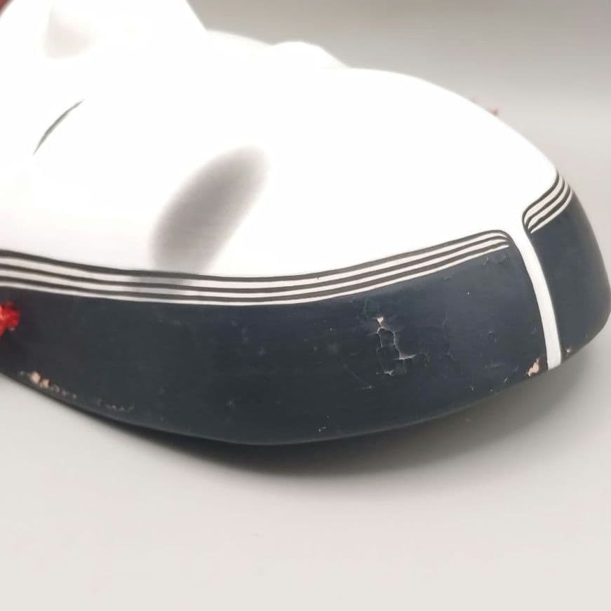 能面（翁面 小面）セット 壁掛用土台板付 面の長さ20㌢