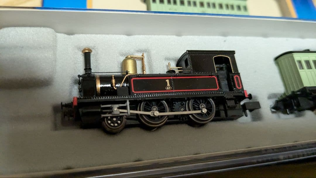 マイクロエース A0273 A0274 1号機関車 保存車と客車3両