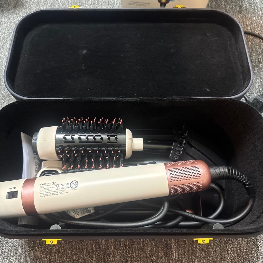 Cweixi マルチスタイラー コテ ヘアドライヤーブラシ カールドライヤー