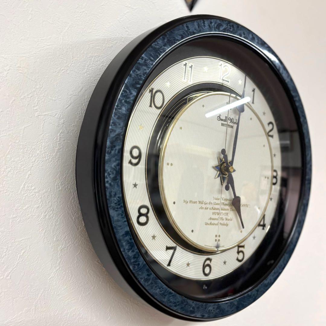 リズム時計　からくり時計　4MH754　Small World　スモールワールド