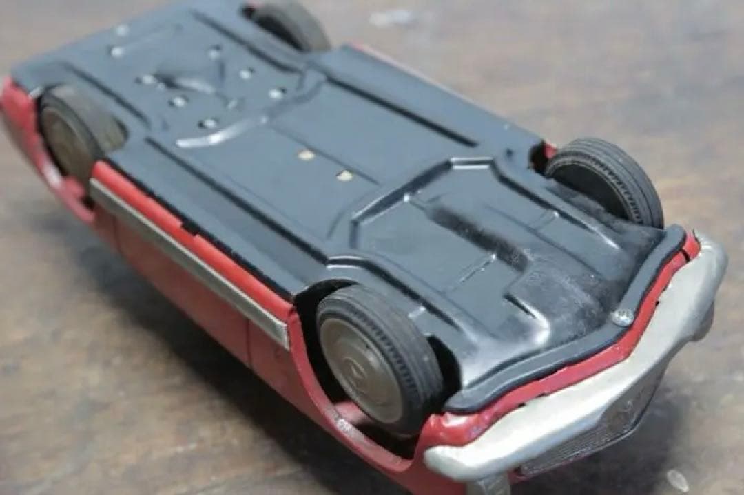 吉屋製 KOブリキ自動車 メルセデスベンツ230SL