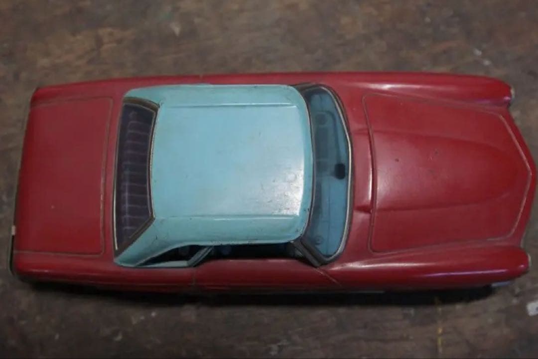 吉屋製 KOブリキ自動車 メルセデスベンツ230SL